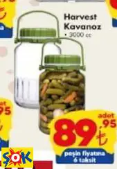 PAŞABAHÇE HARVEST KAVANOZ 3000CC